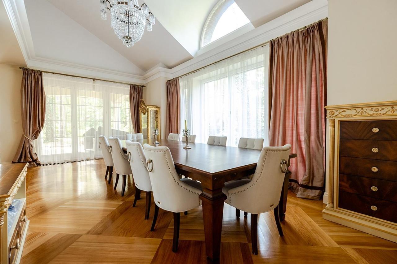 Luxury Villa Indoor Pool Warsaw Magdalenka Ngoại thất bức ảnh